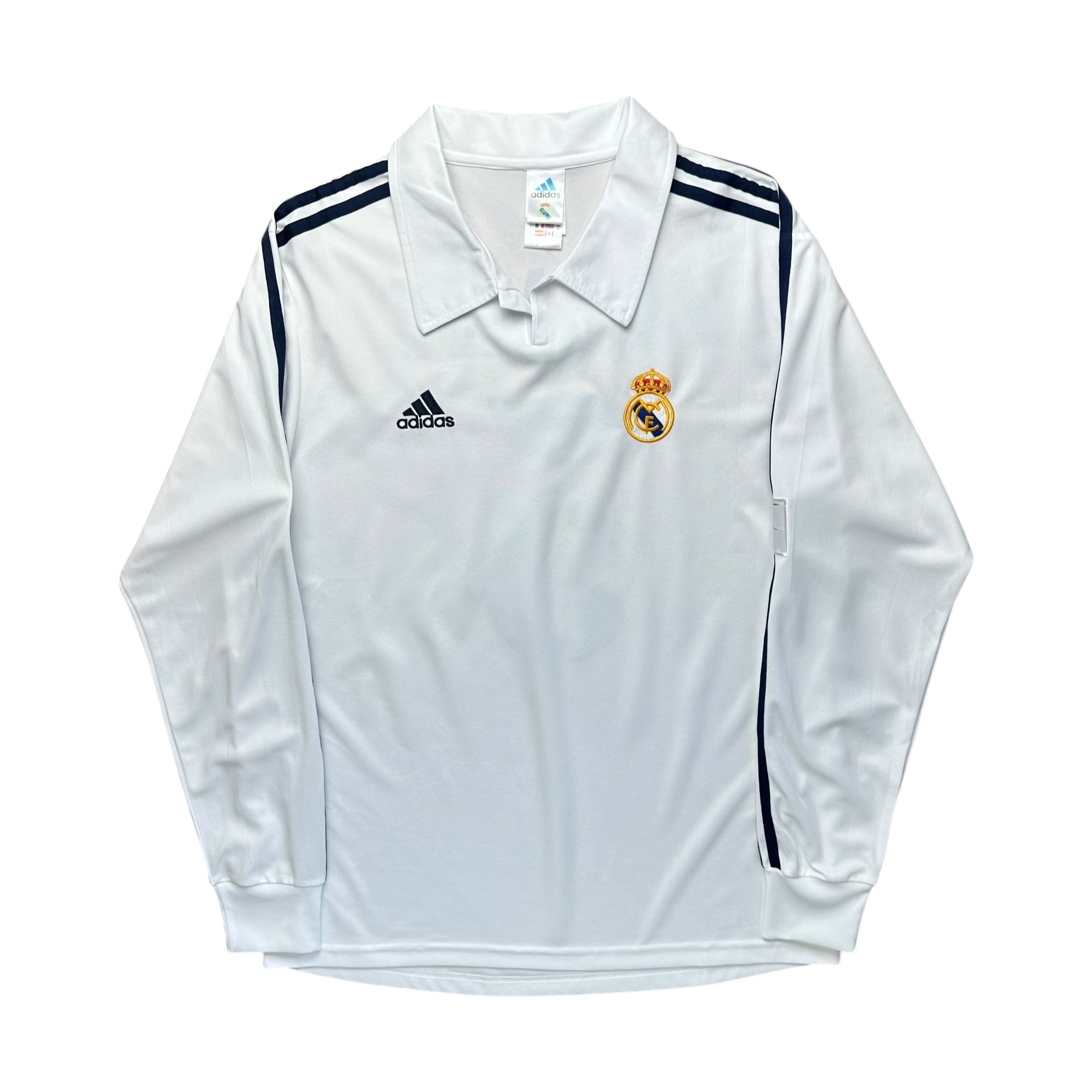 Real Madrid 2002-03 European Home Shirt (L) Zidane #5